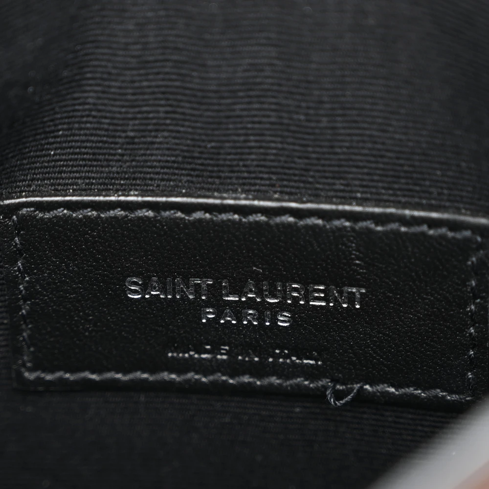 Lushentic Replica Handbags - Small Uptown Pouch in Black Crocodile Leather - Image 2