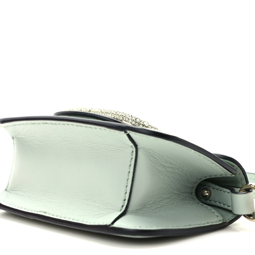 Lushentic Bags Crystal VLogo Micro Loco Shoulder Bag Morning Dew - Image 5