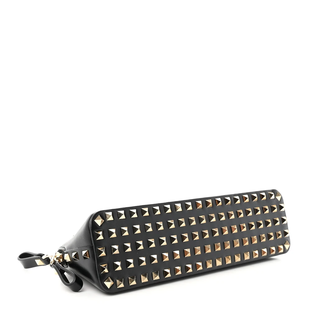 Lushentic Grade Designer Bags – Medium Rockstud East West Clutch Bag - Image 4