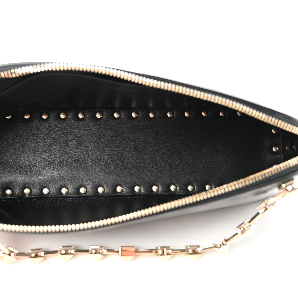 Lushentic Grade Designer Bags – Medium Rockstud East West Clutch Bag - Image 5