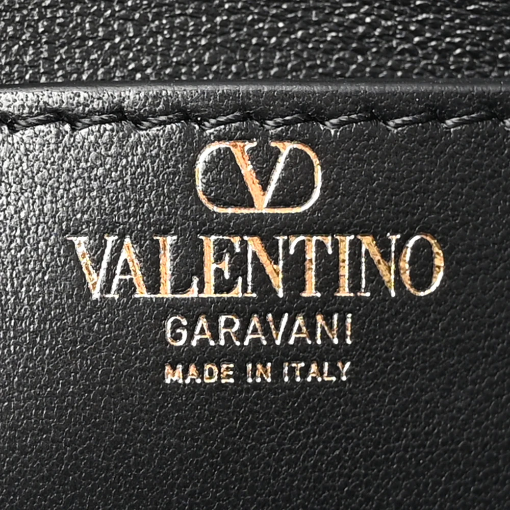 Lushentic Grade Designer Bags – Medium Rockstud East West Clutch Bag - Image 2