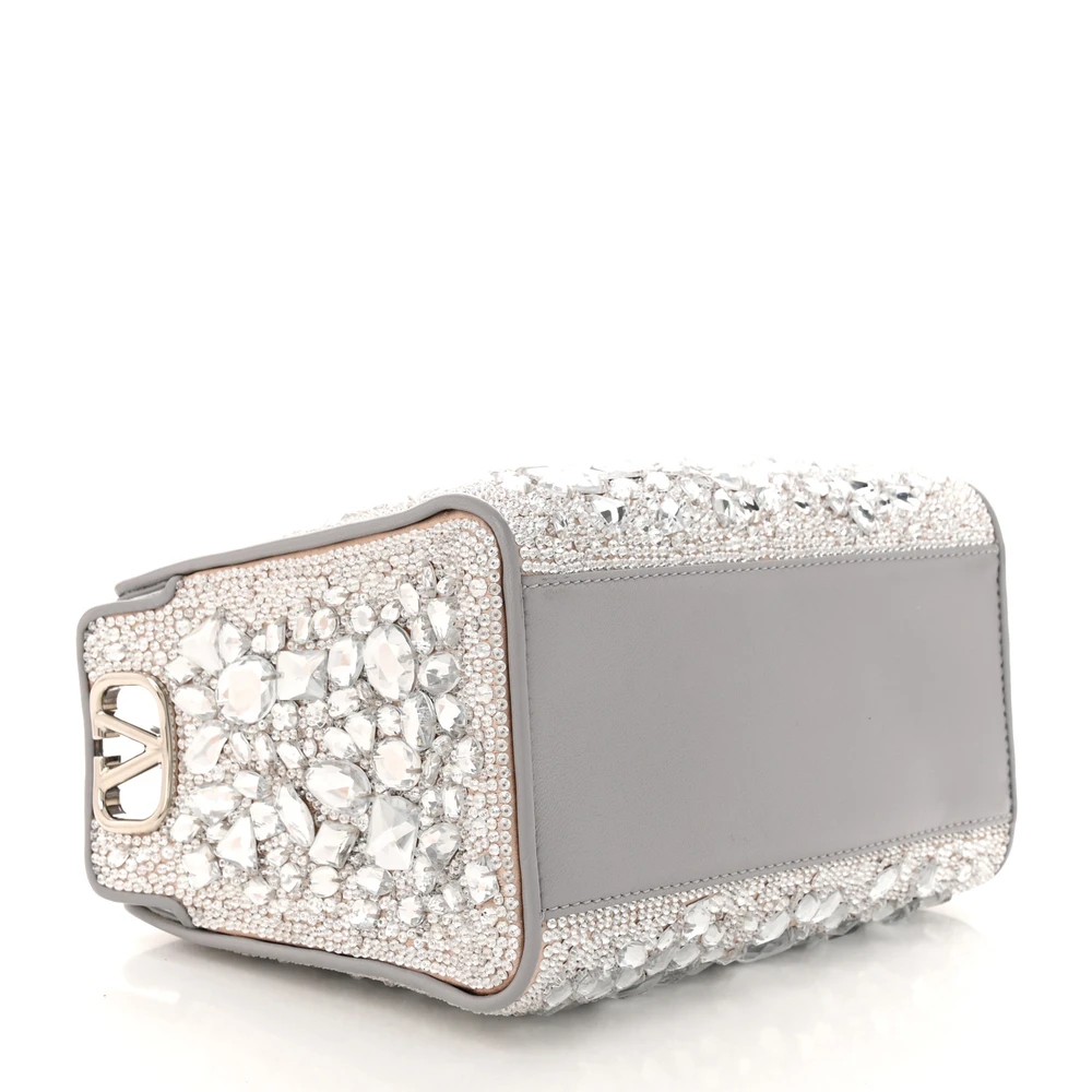 Lushentic Grade Bags Mini Le Troisieme Shopping Bag Grey Leather - Image 6