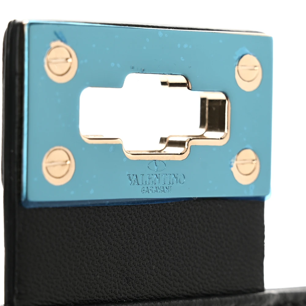 Lushentic Grade Bag: Small Candystud Crossbody in Black Nappa Leather - Image 9