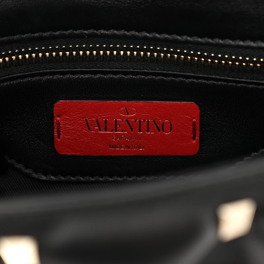 Lushentic Grade Bag: Small Candystud Crossbody in Black Nappa Leather - Image 2