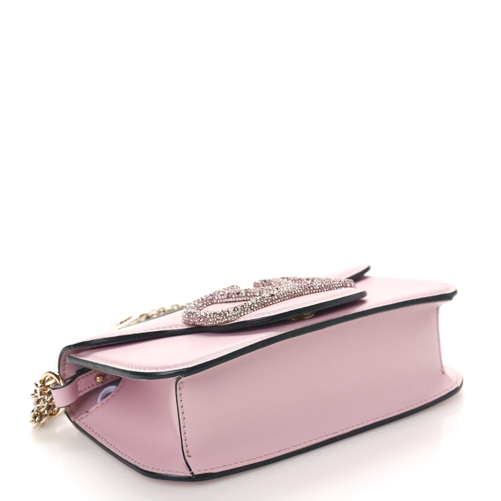 Lushentic Quality Handbags - Small Crystal VLogo Loco Shoulder Bag - Image 6