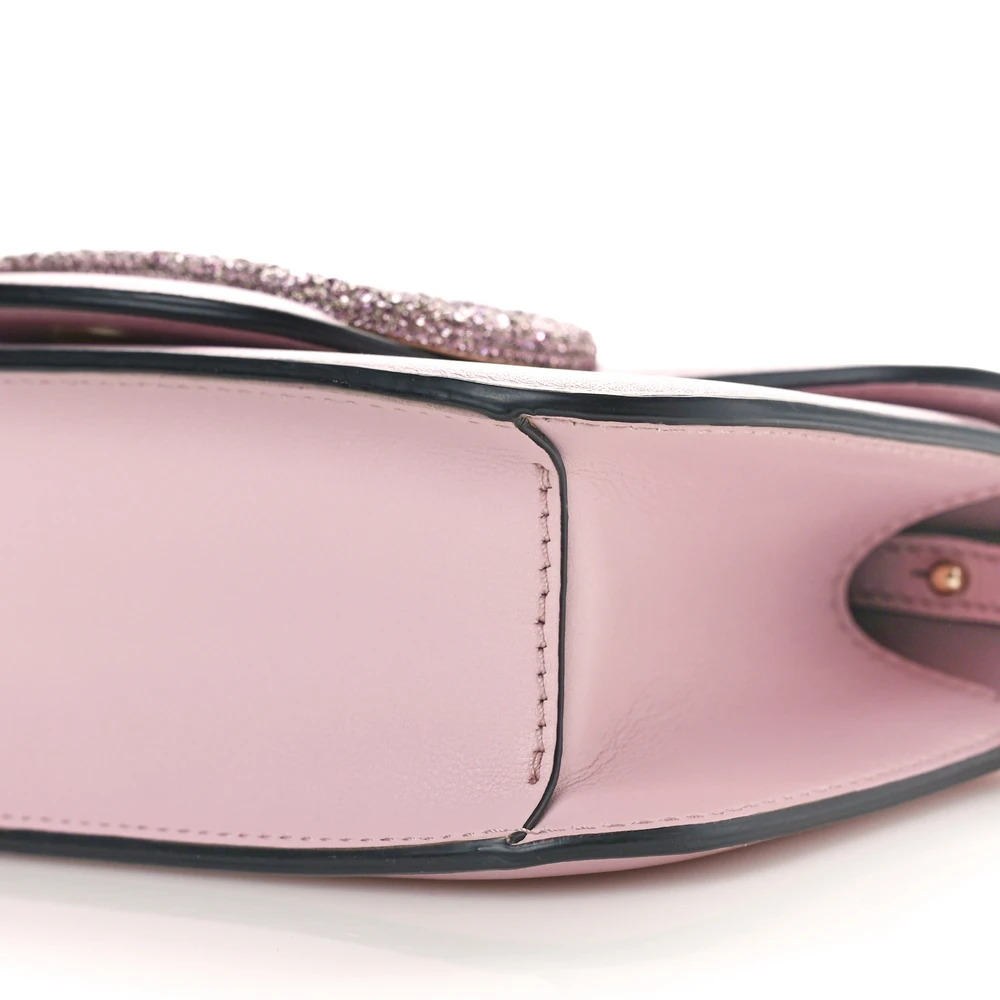 Lushentic Quality Handbags - Small Crystal VLogo Loco Shoulder Bag - Image 5