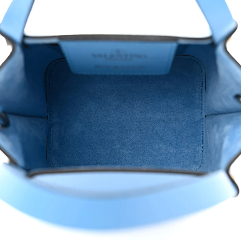 Lushentic Designer Bags - Small Rockstud Crossbody Tote in Denim - Image 7