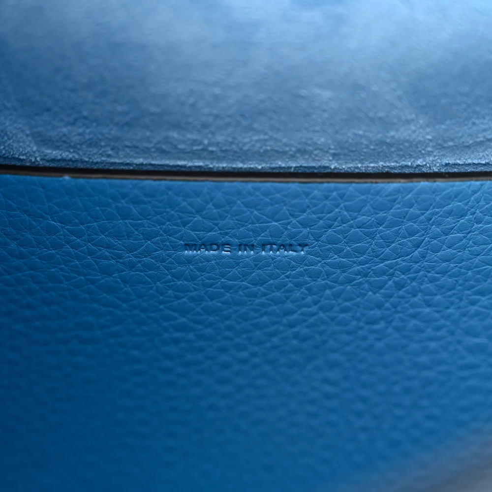 Lushentic Designer Bags - Small Rockstud Crossbody Tote in Denim - Image 8