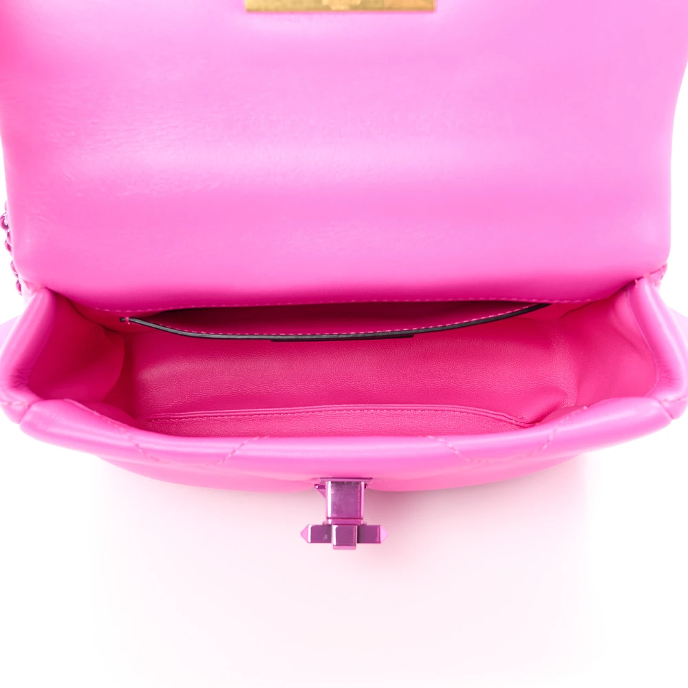 Lushentic Bags Review: Small Roman Stud Shoulder Bag in Pink - Image 7
