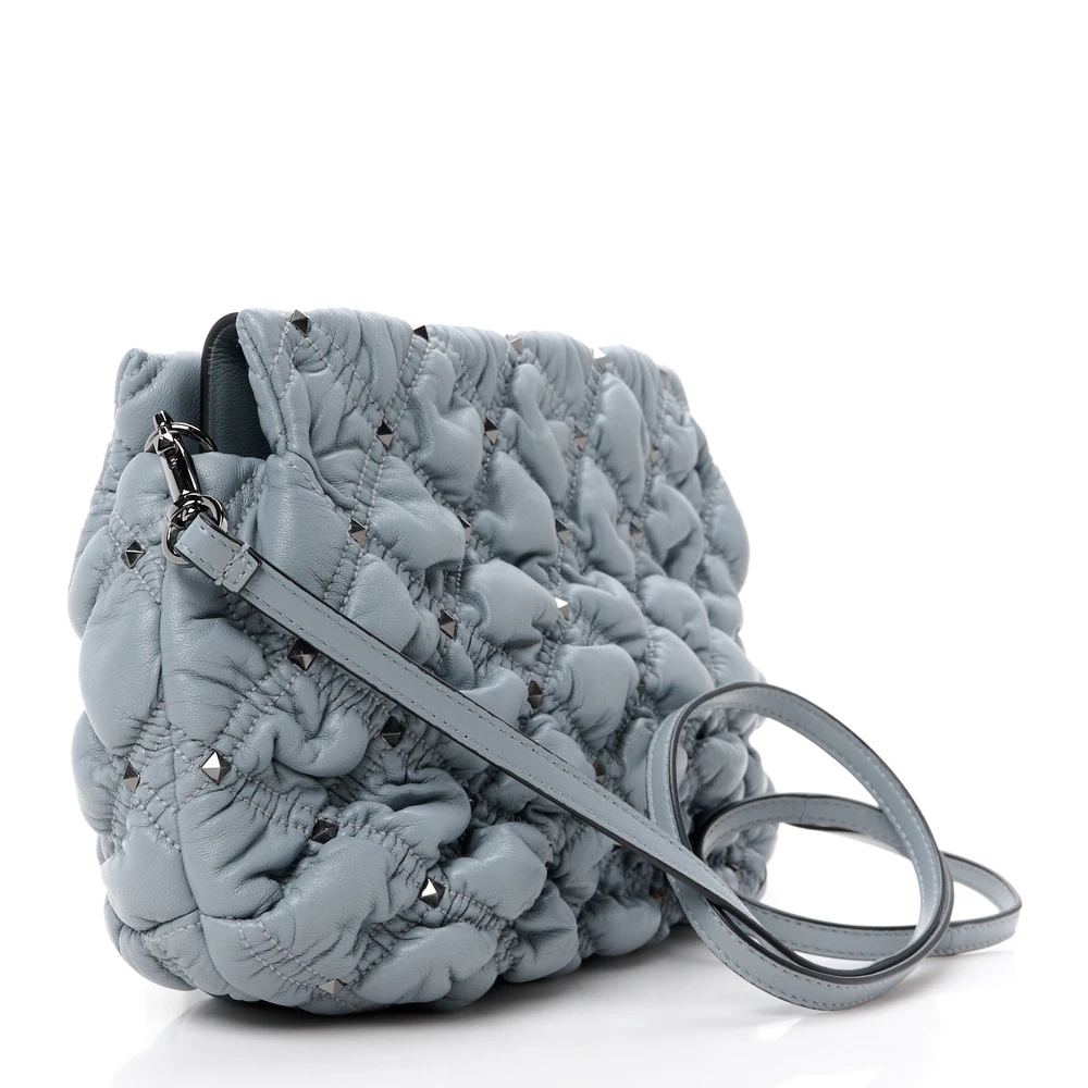 Lushentic Reviews Small Spikeme Clutch in Nuage Nappa Leather - Image 3