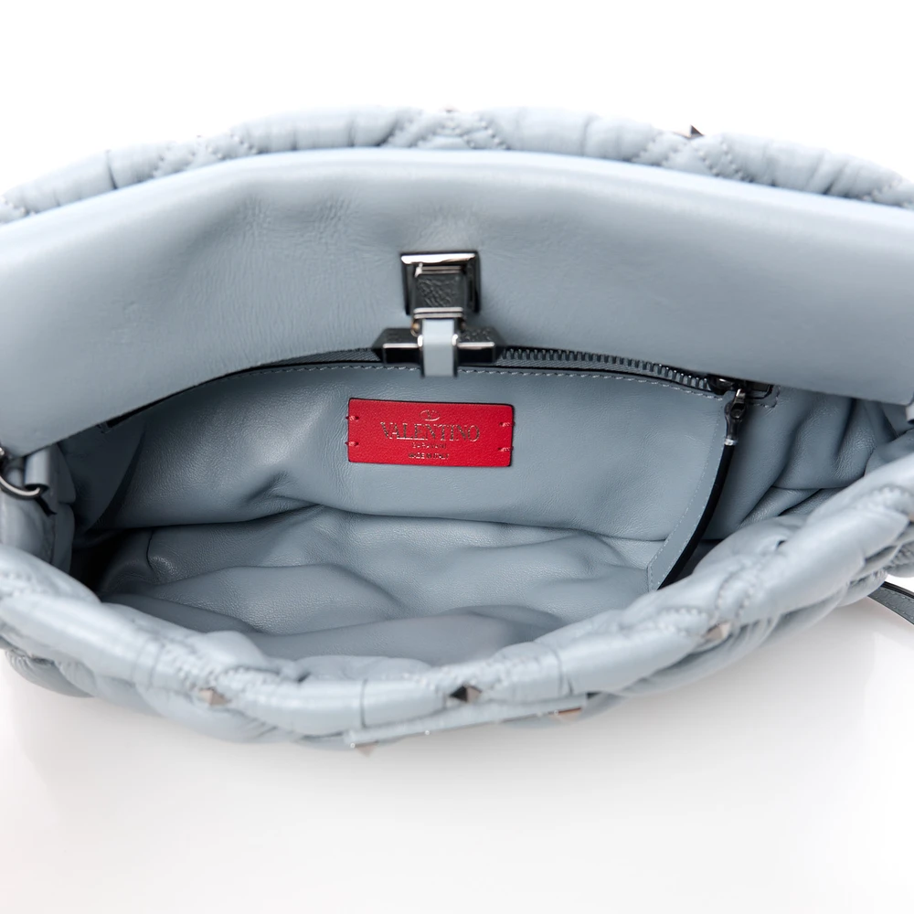 Lushentic Reviews Small Spikeme Clutch in Nuage Nappa Leather - Image 8