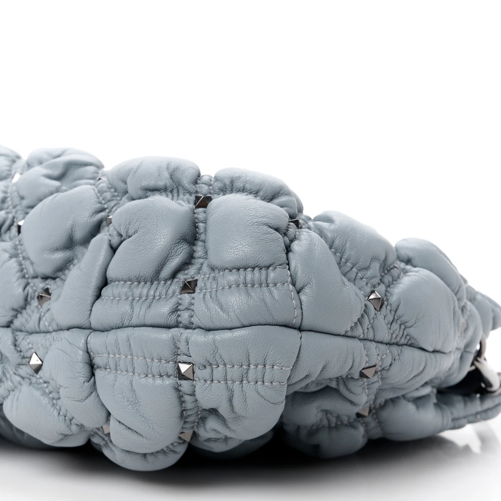 Lushentic Reviews Small Spikeme Clutch in Nuage Nappa Leather - Image 5