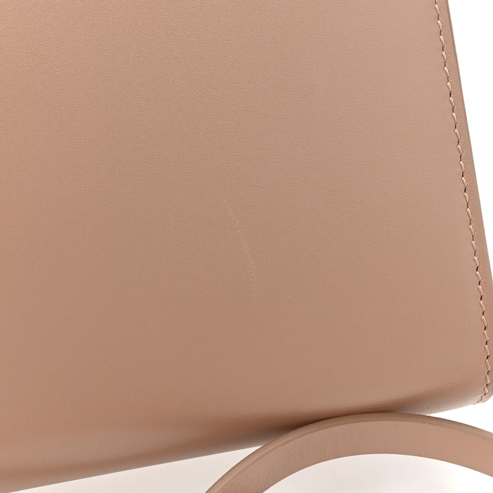 Lushentic Grade Handbags: Small Vcase Chain Wallet in Rose Cannelle Calfskin - Image 9